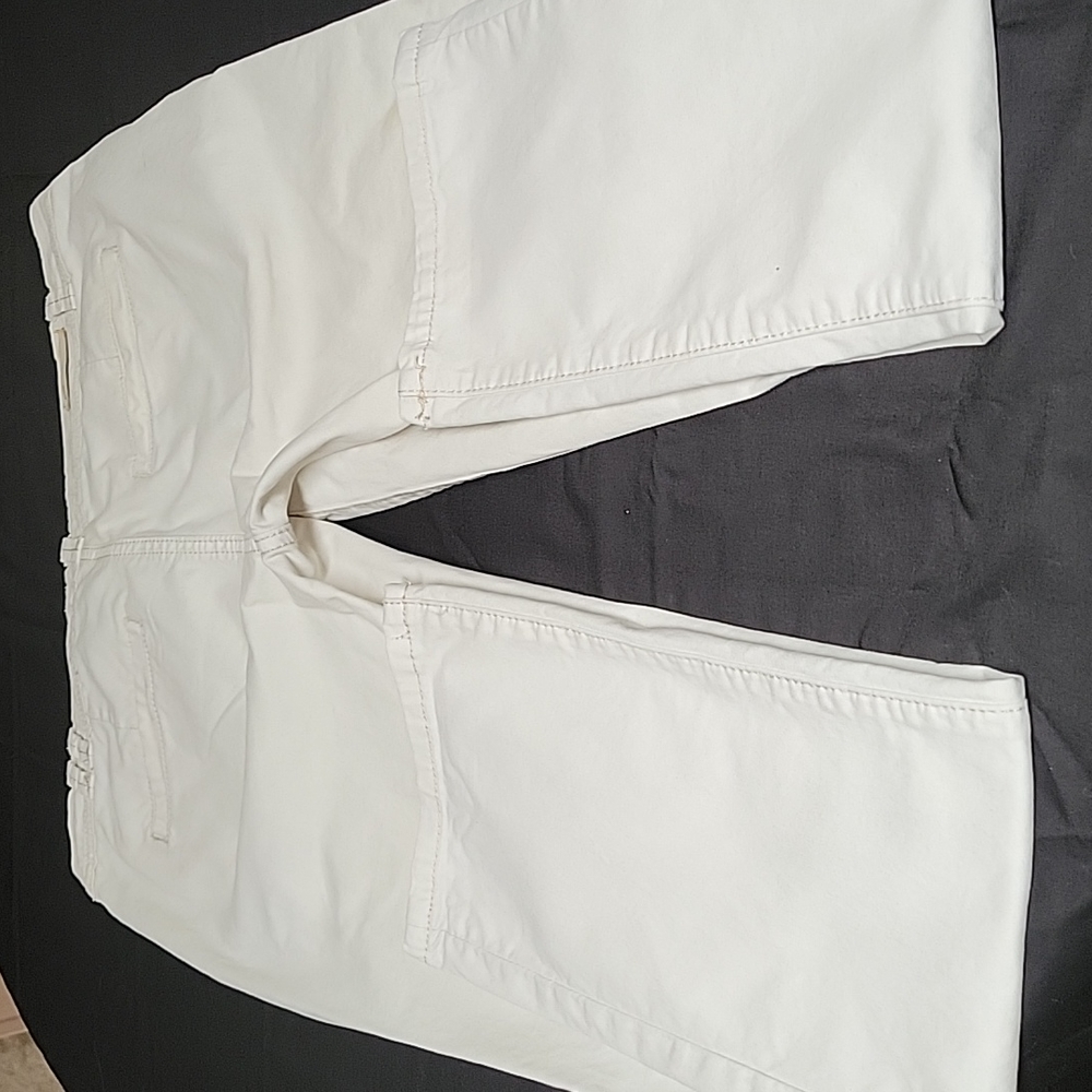 Anthropologie- Pilcro & the Letterpress pants Size 6-8 Eggshell color